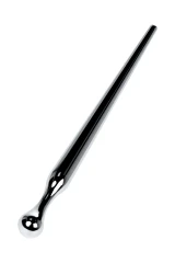 Серебристый уретральный плаг-игла TOYFA Metal - 10 см.