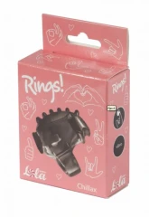 Чёрная насадка на палец Rings Chillax