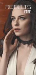 Ажурный чокер Etre Black
