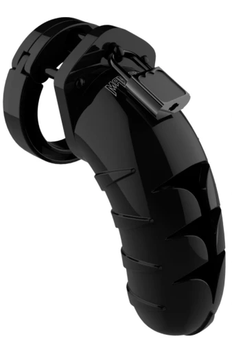Чёрный мужской пояс верности Model 04 Chastity